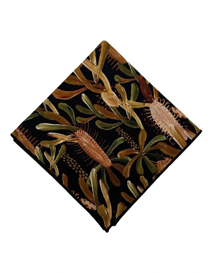 Grass Tree Tie Gift Set in Black