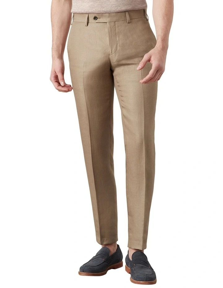 Sandino Linen Trouser in Natural