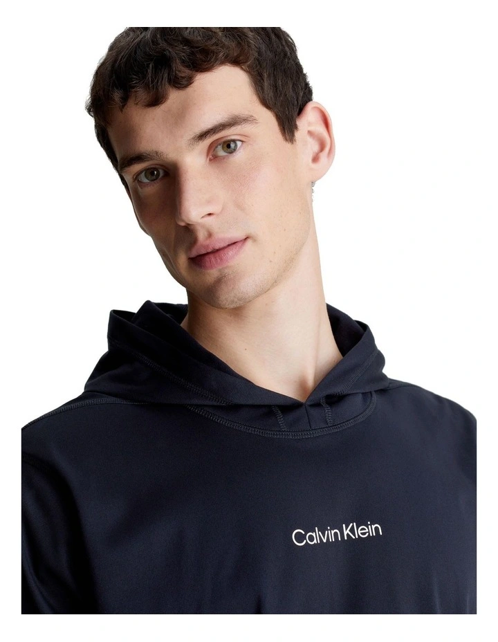Sweat Hoodie in Black Beauty