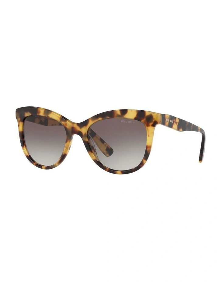 MU 08US Sunglasses in Tortoise