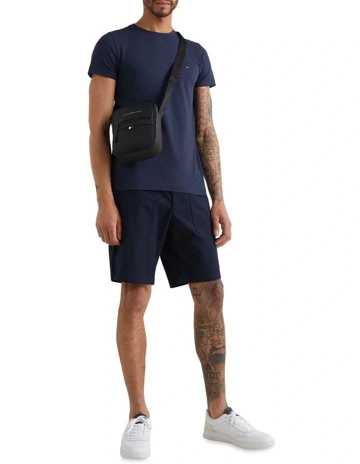 Essential Small Reporter Bag in Black