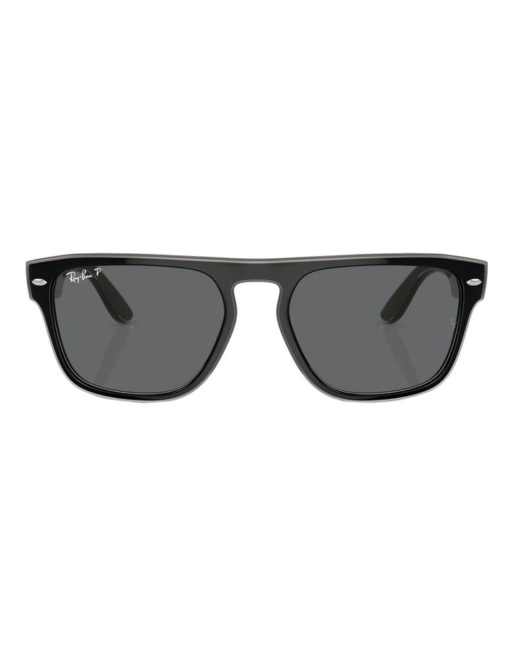 Polarised RB4407 Sunglasses in Black