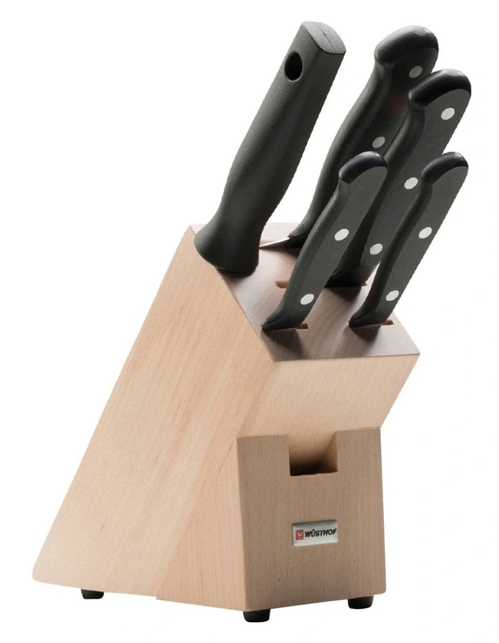 Gourmet Knife Block Set 6 Piece