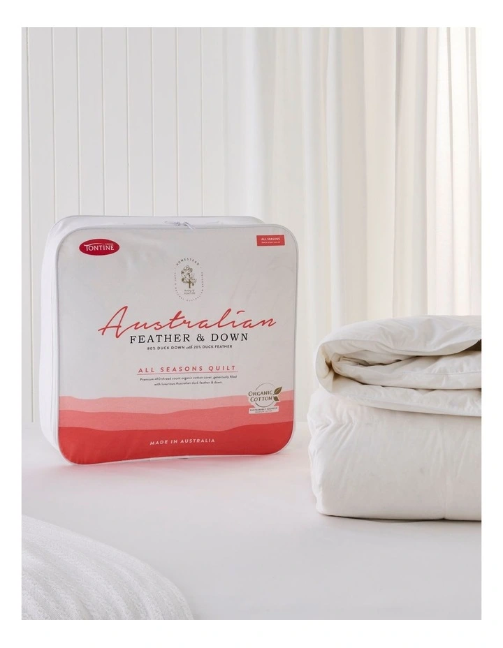 Homestead All Seasons Quilt in White