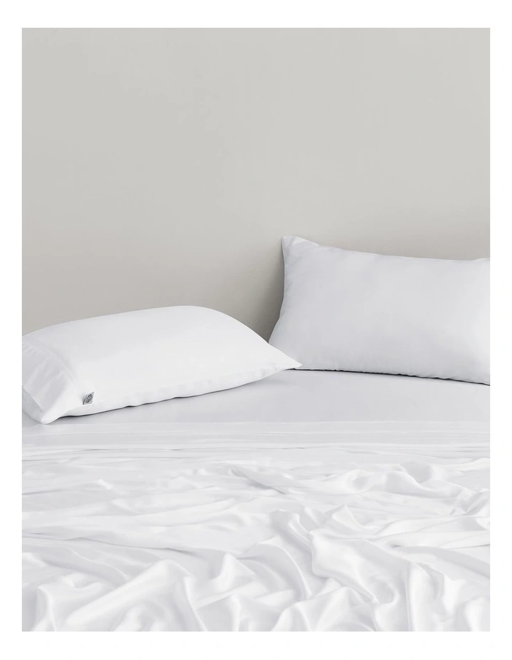 Bamboo Sheet Set in White