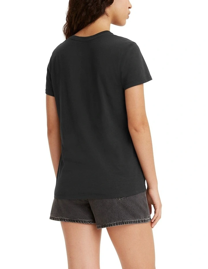 Perfect T-shirt in Black Oyster