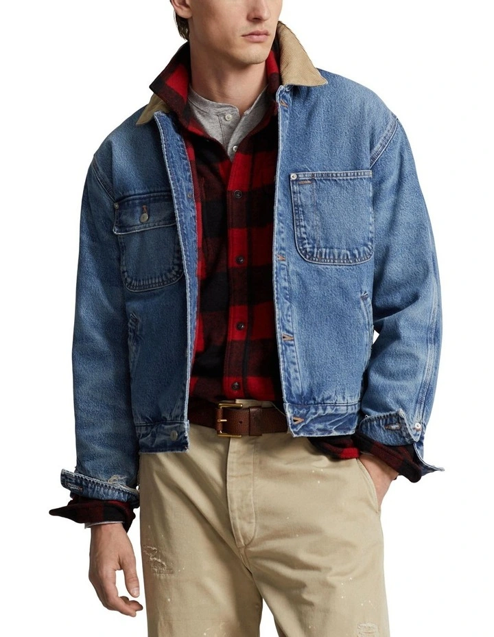 Polo Country Denim Jacket in Blue