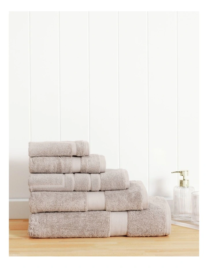 Luxury Egyptian Towel Range in Silver