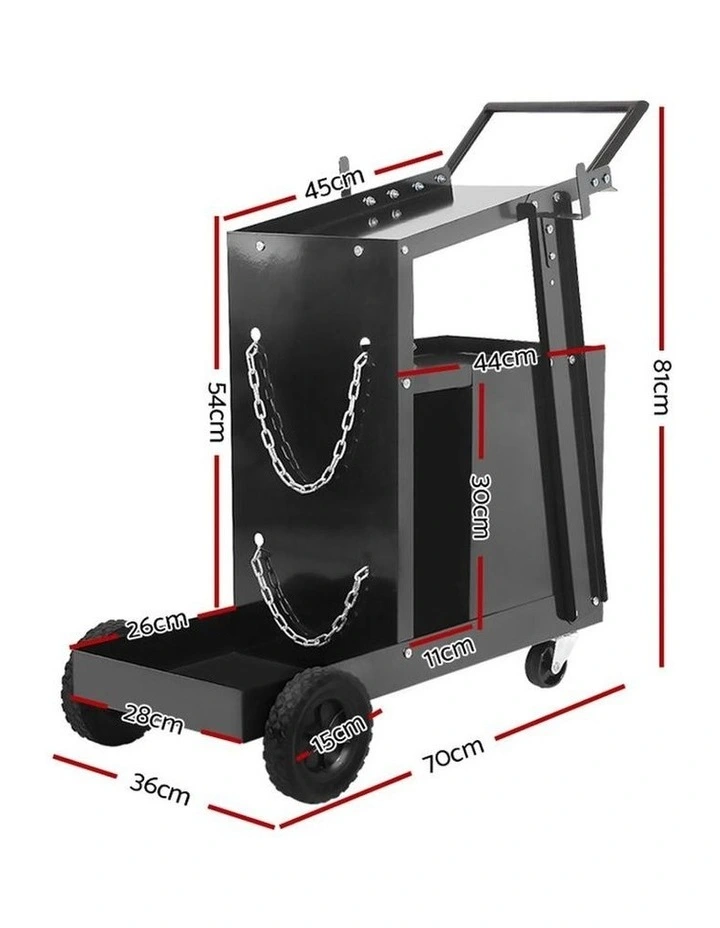 Trolley Toolbox Black