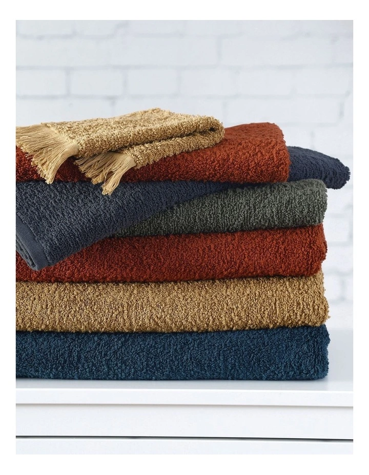 Tusca Bath Towel Range Navy