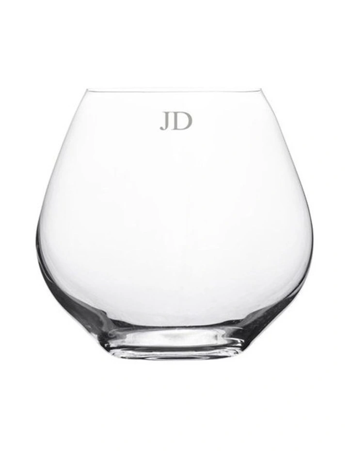 Personalised Vola Stemless Red Wine Single with Gift Box in Clear