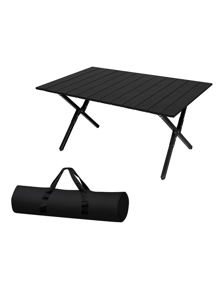 Foldable Camping Table in Black