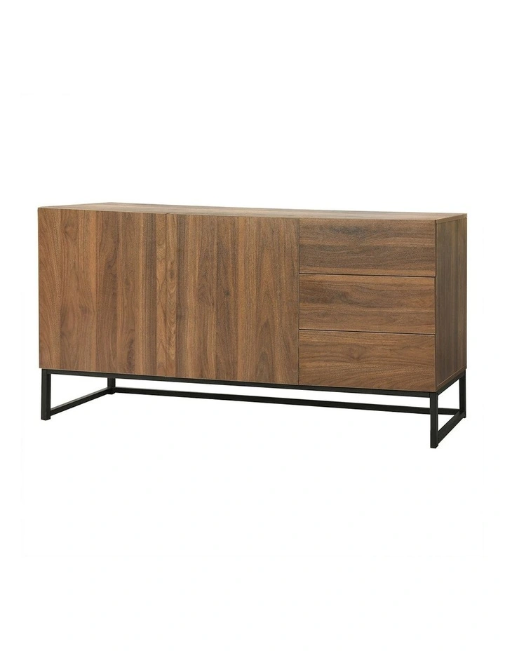 Buffet Sideboard Storage Cabinet in Brown