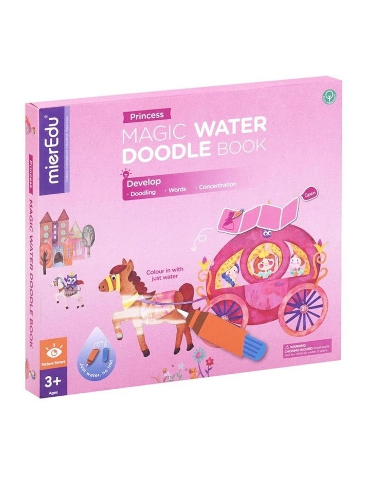 Magic Water Doodle Book Princess