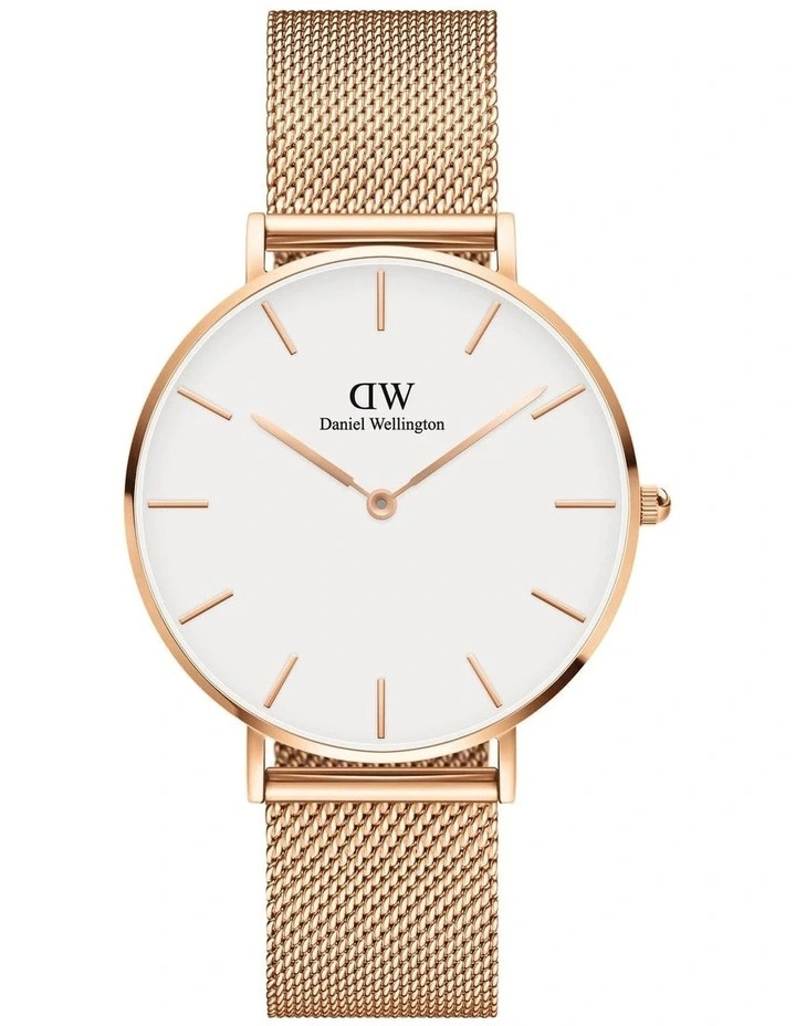 Petite 36 Melrose Stainless Steel Quartz Watch in Rose Gold