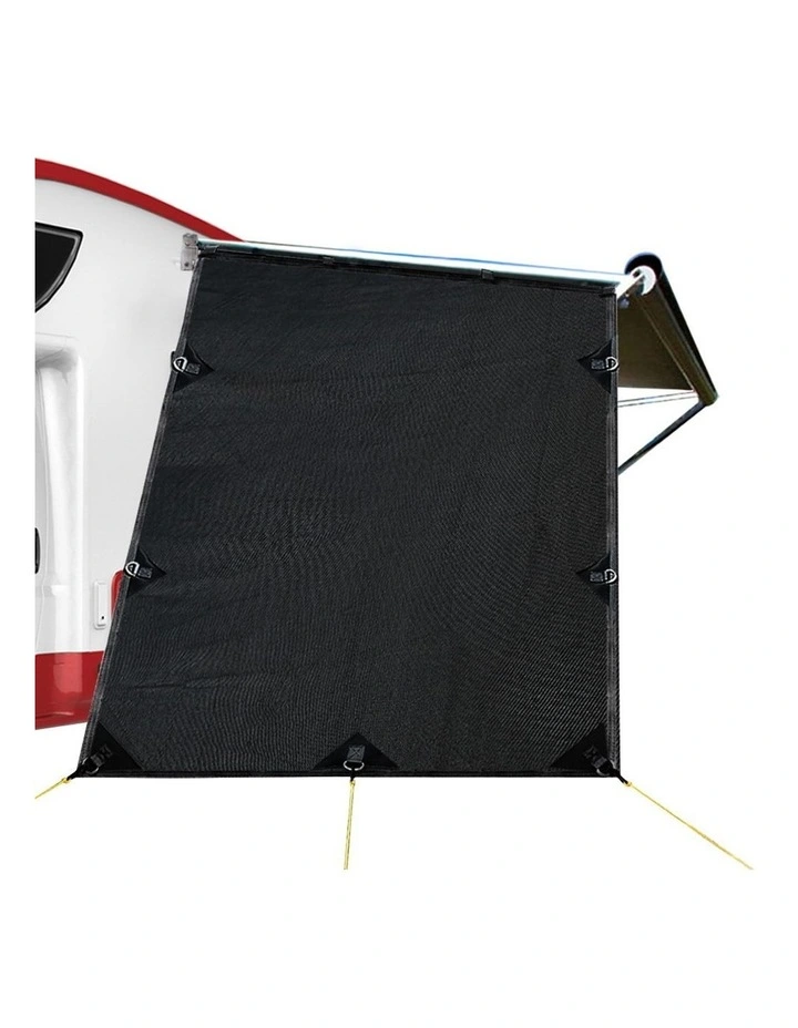 Caravan Roll Out Privacy Screen 1.95 x 2.2m in Grey