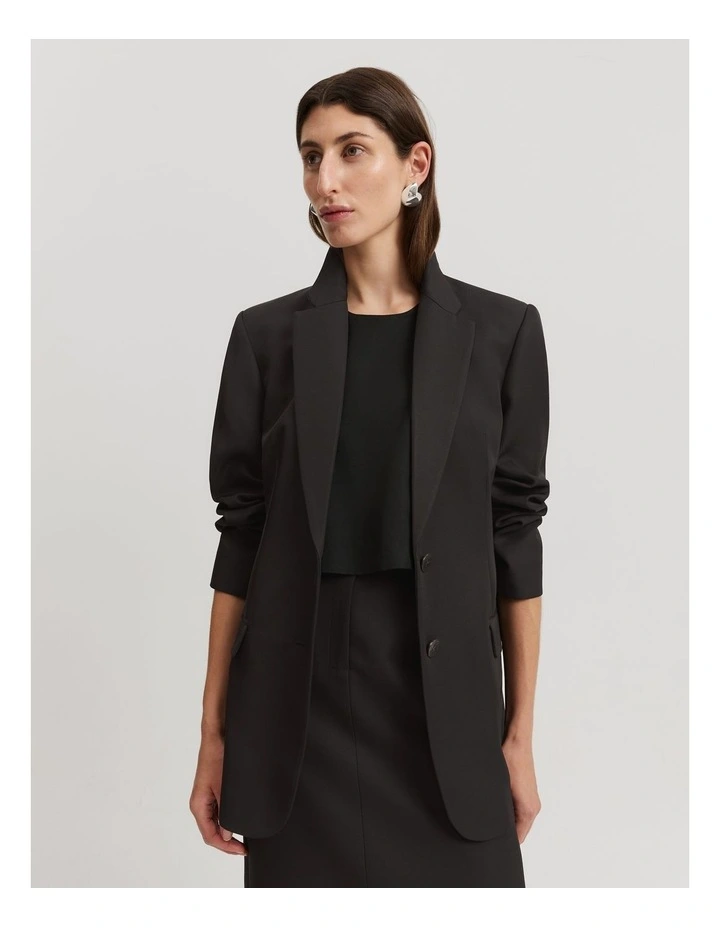 Contour Blazer in Black