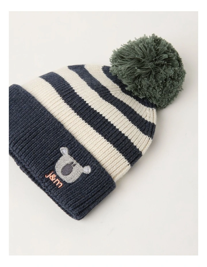 Embroidered Koala Beanie in Assorted