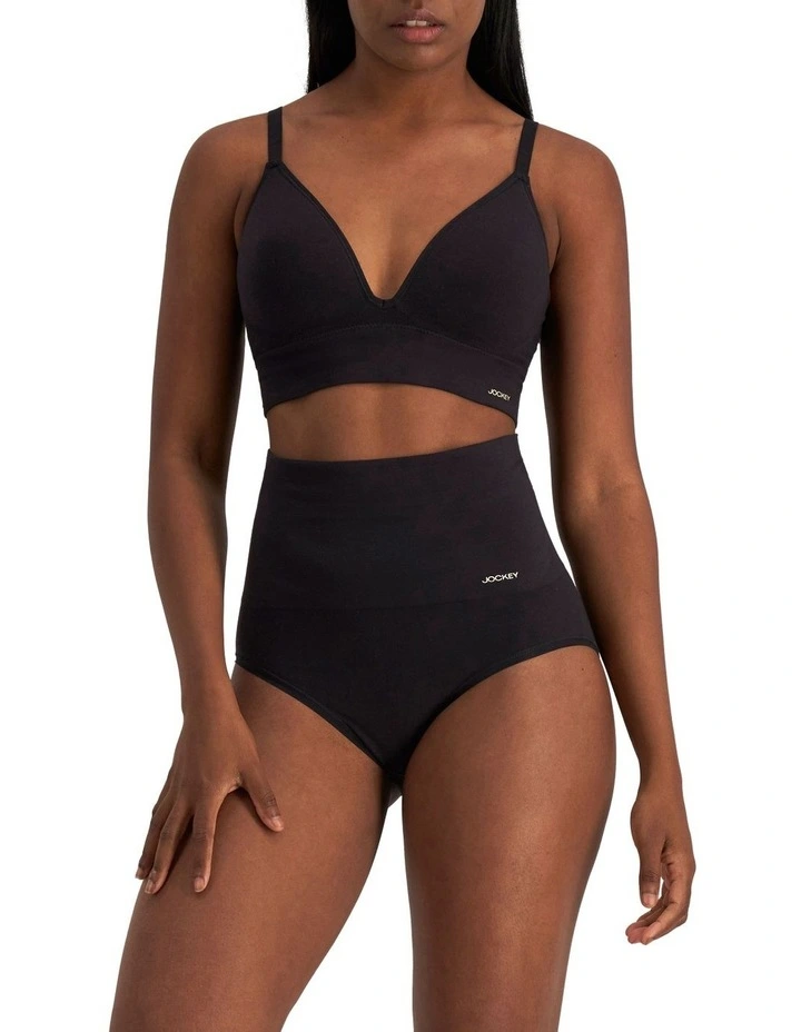 Skimmies Hi Full Brief in Black
