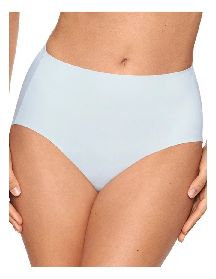 Wonderful Edge High Waist Light Shaping Brief in Blue