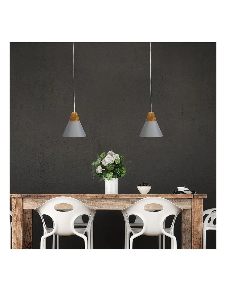 Trigo Pendant Light Grey