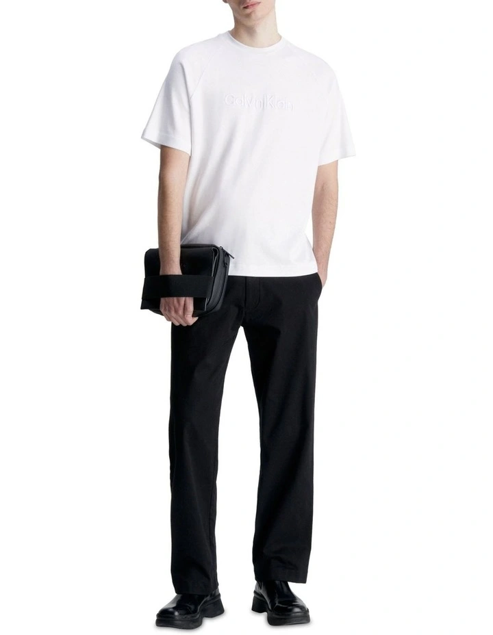 Iconic Logo Refibra T-shirt in White