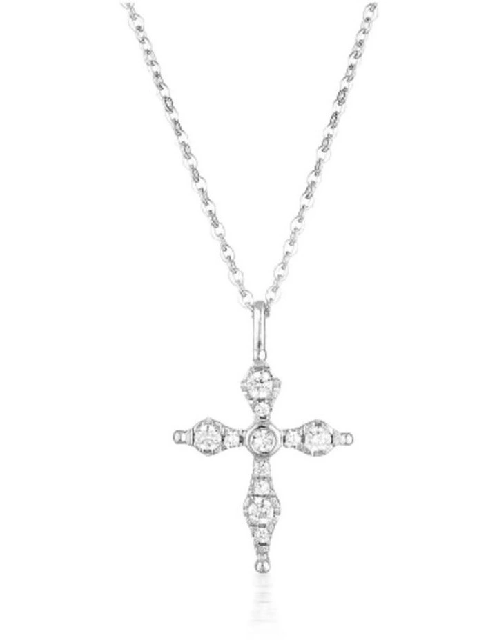 Bless Necklace In Silver