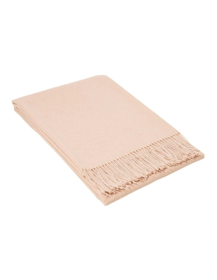 Paddington Throw in Blush