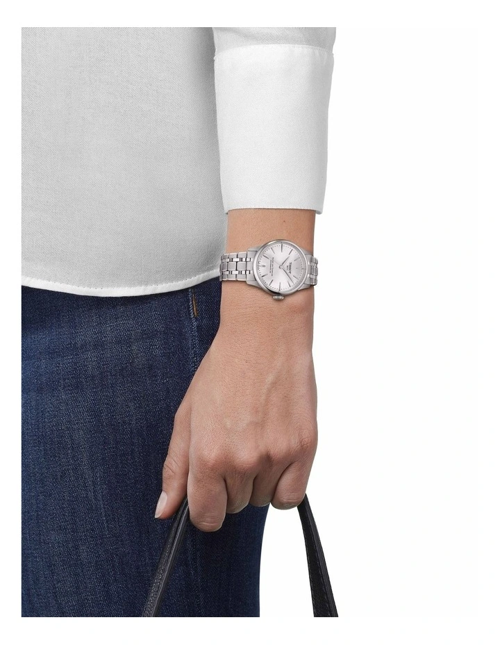 Chemin des Tourelles Powermatic 80 34mm T1392071103100 Watch in Silver