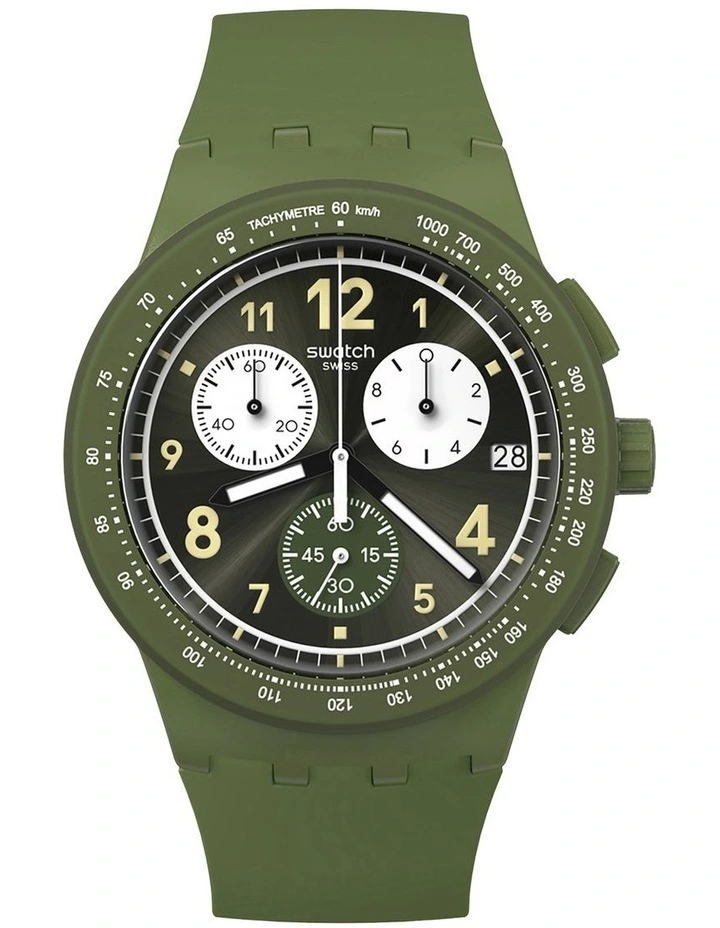 Nothing Basic About Green Watch in Green