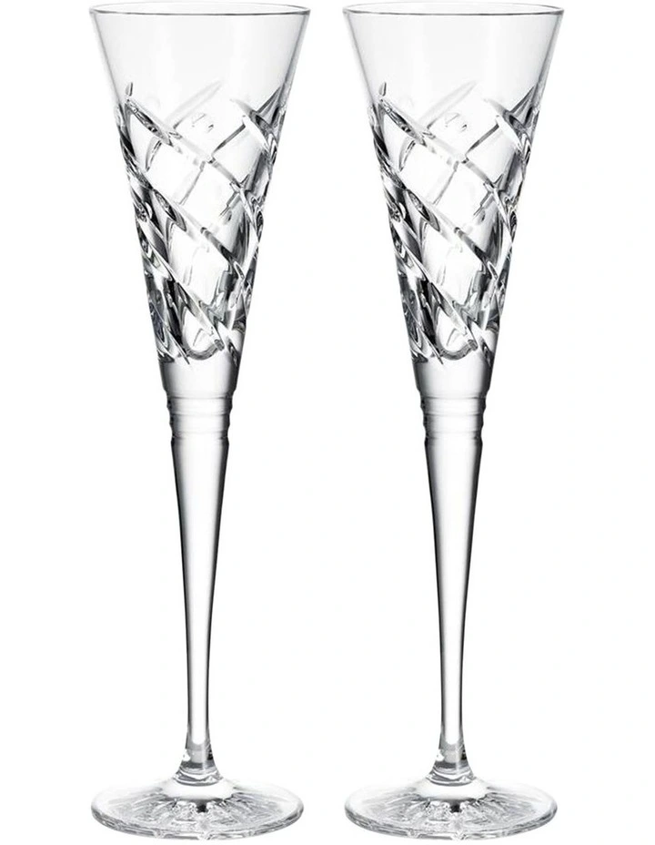 Winter Wonders Flutes Mistletoe Set of 2