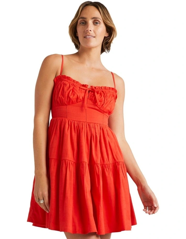 Wild Fire Dress in Red