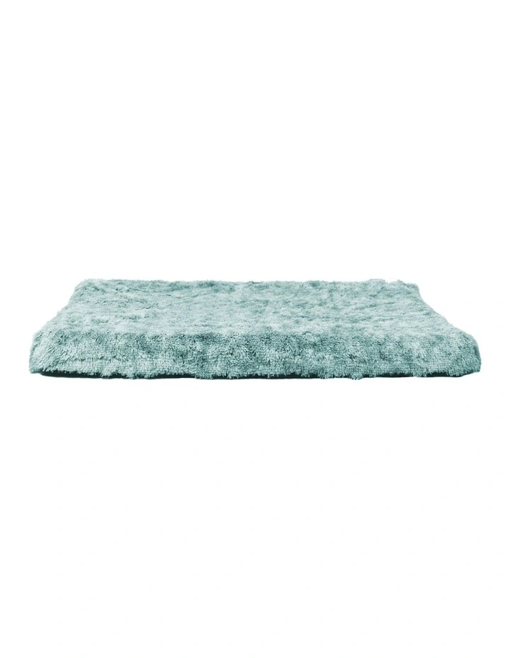 Washable Memory Foam Pet Calming Bed L in Green