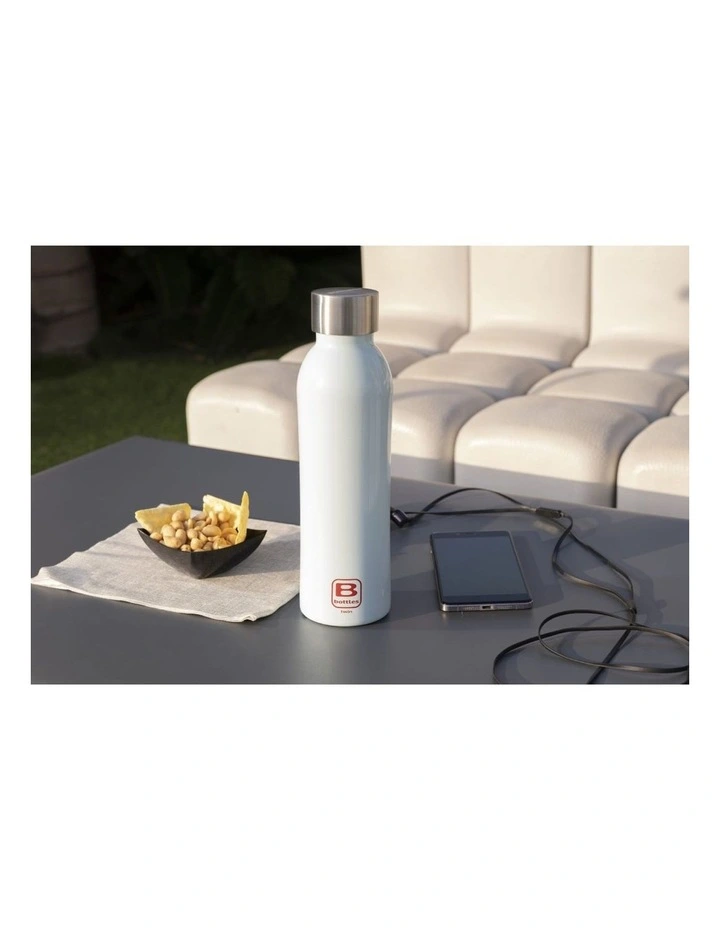 Bright White 500ml Twin B-Bottle