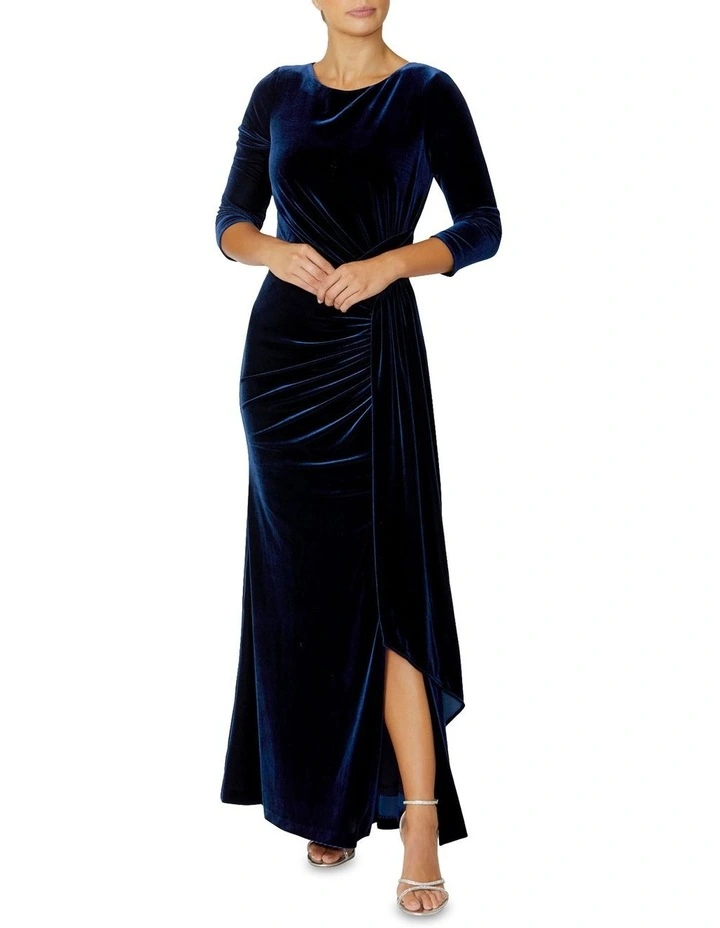Peyton Sapphire Gown in Blue