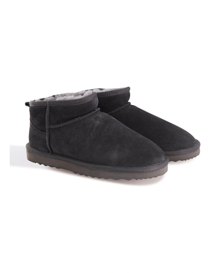 Women Sheepsk Classic Ultra Mini UGG Boot Grey