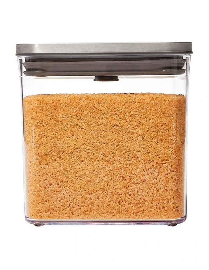 Pop 2.0 2.6L Steel Big Square Short Container