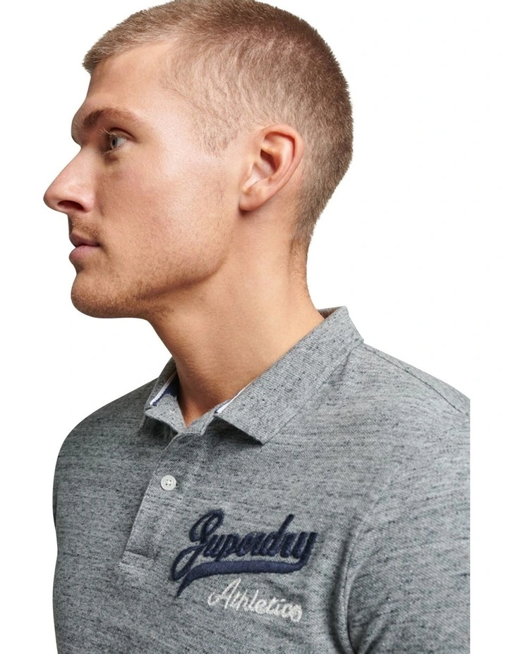 Superstate Polo in Flint Steel Grit