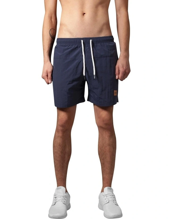 Block Swim Shorts in Navy