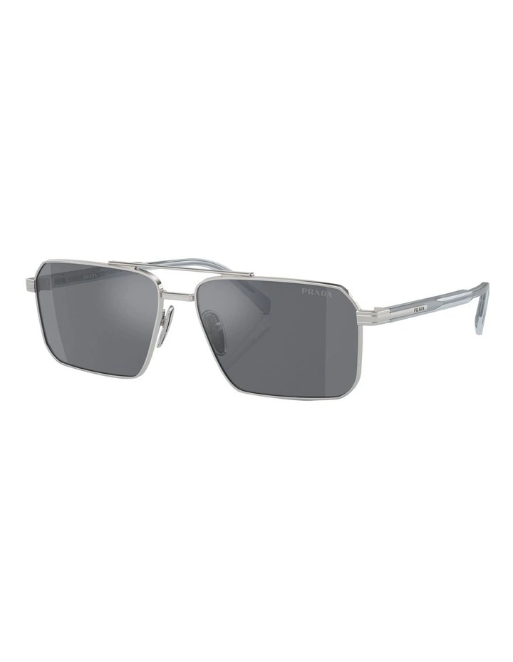 PR A57S Sunglasses in Silver