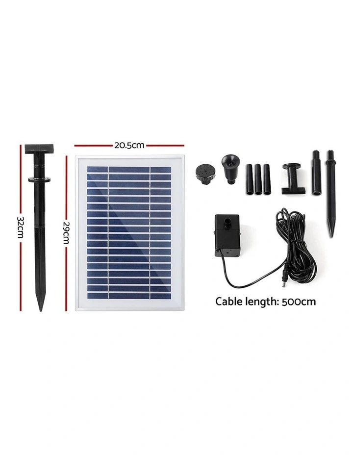 Solar Pond Submersible Fountains Filter 4.6FT