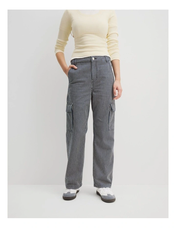 Teen Railroad Cargo Pant in Indigo