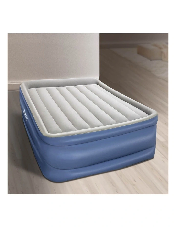 Inflatable Queen Size Air Bed Mattress 56cm in Multi
