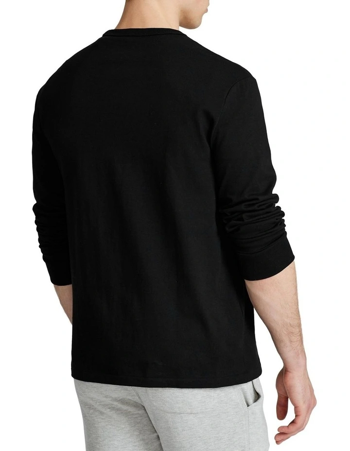 Classic Fit Heavyweight Jersey T-Shirt Black