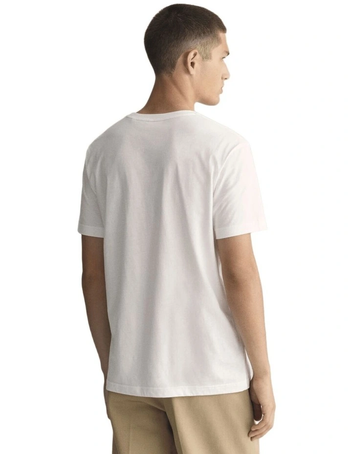 Archive Shield T-shirt in White