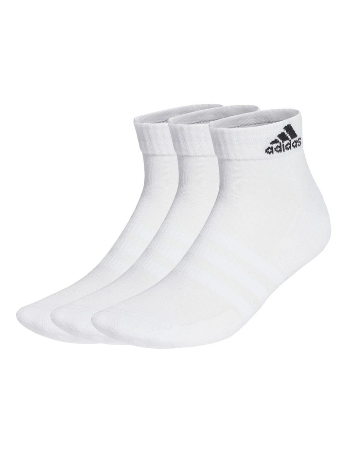 Ankle Sock 3 Pack in White