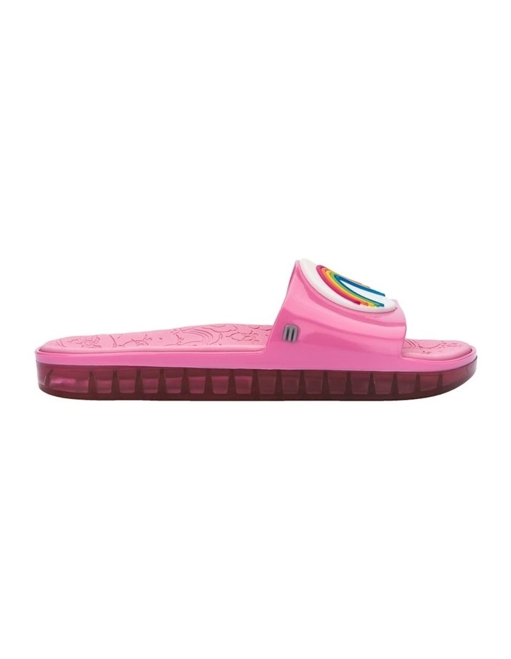 Melissa Next Gen Care Bears Beach Slide in Pink