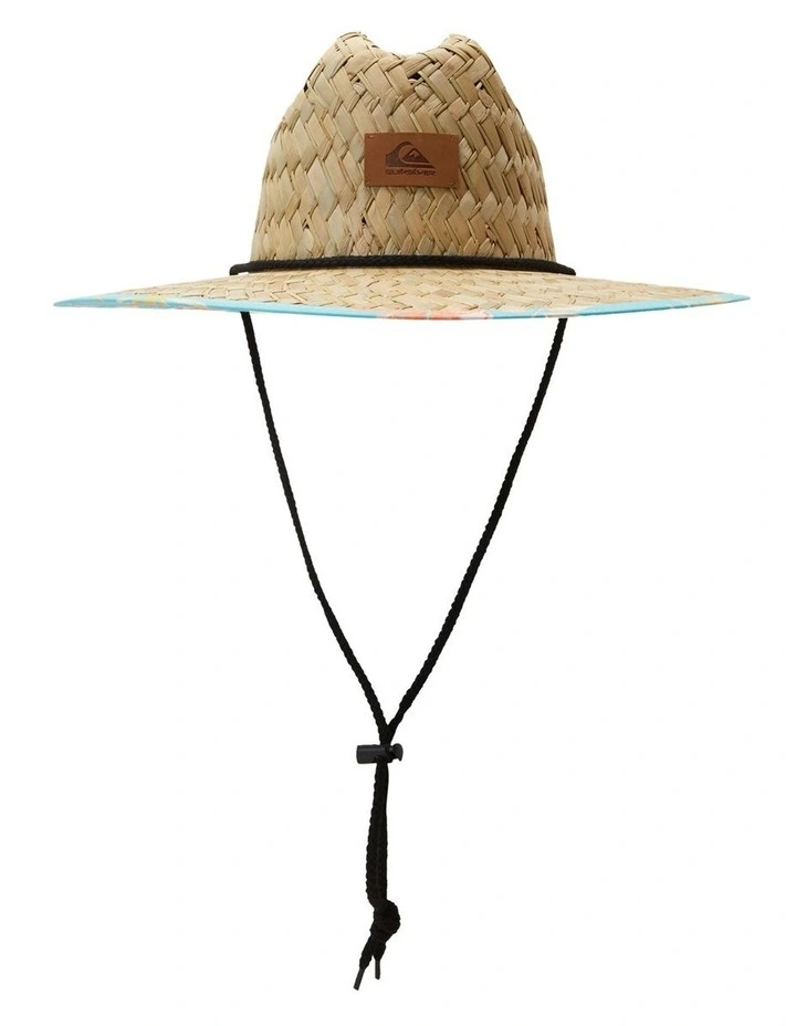 Outsider Straw Lifeguard Hat in Blue Radiance