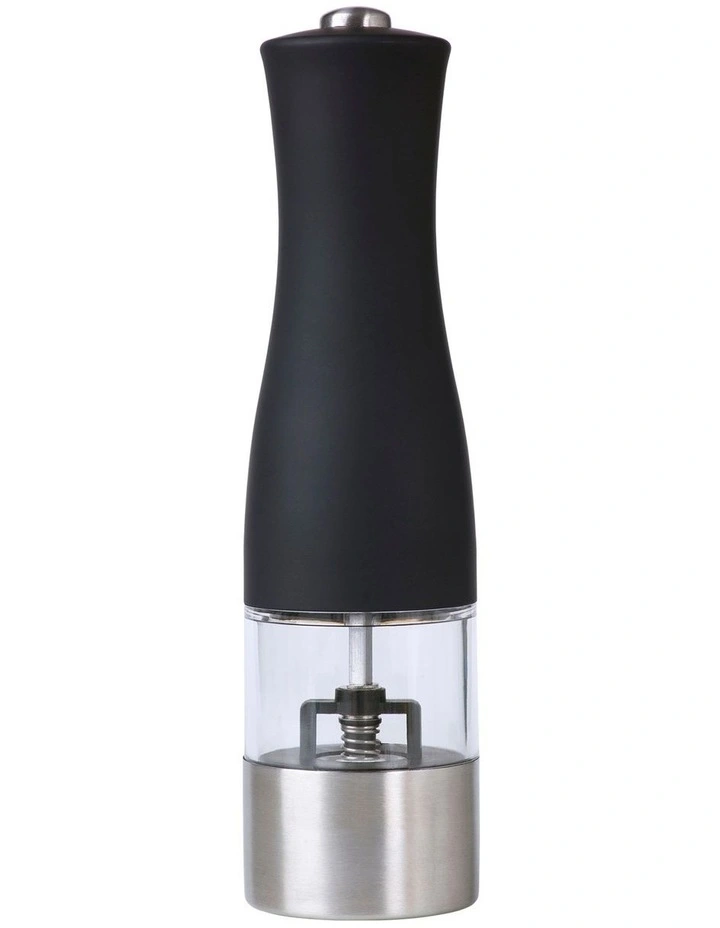 Cosmopolitan Electric Gift Boxed Salt/Pepper Mill 21cm in Black