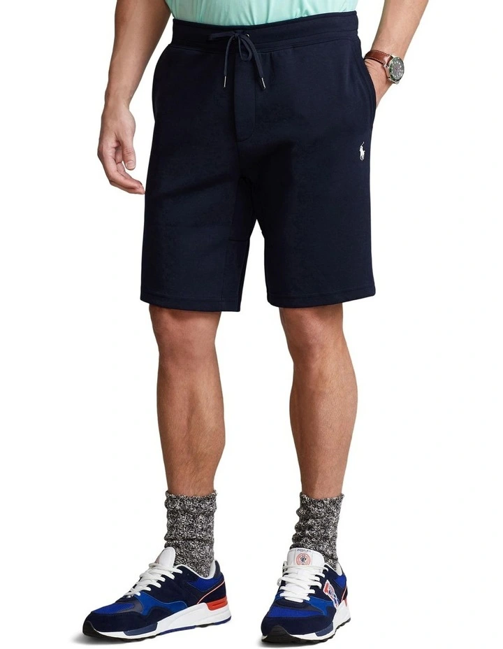 Double-Knit Short in Navy